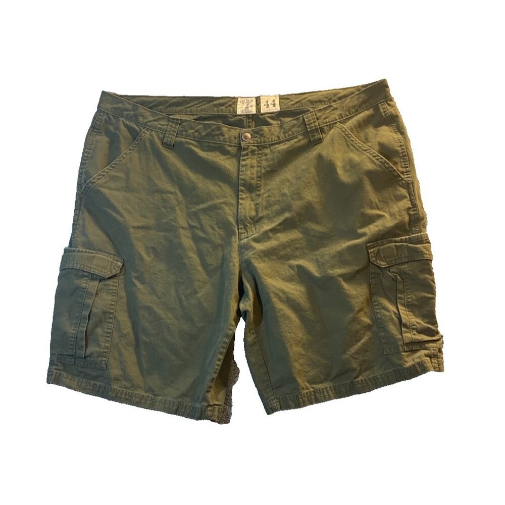 Red Head Cargo Shorts Mens 44 Army Green  Hiking Sporty Canvas Outdoors Ripstop